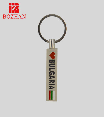 Promotional gift bottle opener keychain