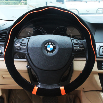 car Cloth with soft nap Steering wheel covers