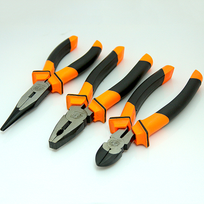 Factory electrician handle the pliers of pliers with insulated handle pliers