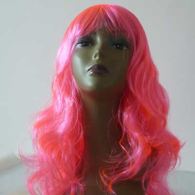 Mexican hot sell curly hair wig can mix color