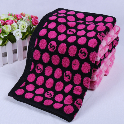 deep colour 32 strands of wire pure cotton towel fashionable jacquard upscale gift towels