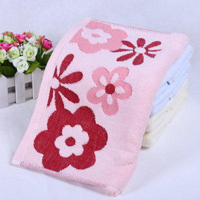 Pure cotton towel sun flower towel boutique couples comfortable soft towels