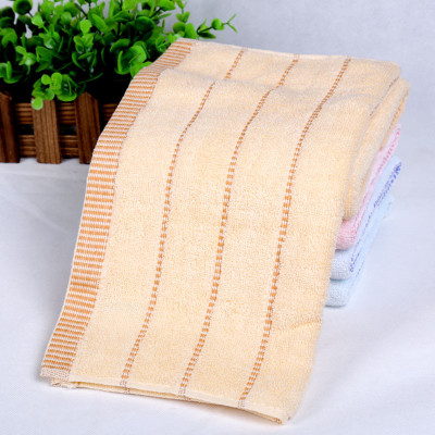Stripe towel Pure cotton towel washs a face Absorbent towel welfare towel