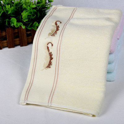 pure cotton towel Twistless jacquard embroidery towel upscale gift towels
