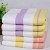 Double zero twist towel pure cotton jacquard horizontal stripes towel cotton gauze towels