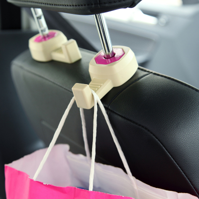 Car Headrest Hook Auto Vehicle Car Styling Hanger Flexible Car Rack Clip Car Headrest