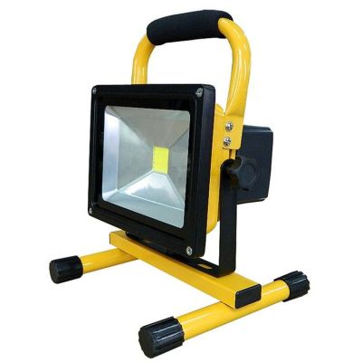 20W Flood Light Camping Emergency Rescuing Rechargeable LED Floodlight DC12V car charge