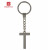 Good quality silver letter key chain