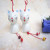 The doctor cat wind chimes Ceramic wind chimes