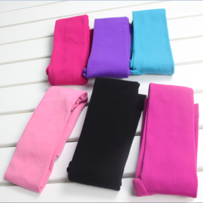 Autumn and winter color brushed nine pants candy color plus velvet thickening