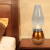 LED charging USB retro bedside lamp electronic candle night light dimming kerosene blowing control