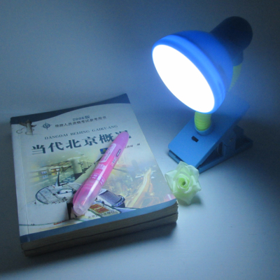 2015 new students practical eye reading lamp lamp clip rechargeable LED lamp