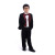Red Mud Bunny Boys Solid 5-Piece Formal Suit Set