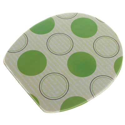 Printing toilet lid circle series