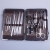 Stainless steel manicure tool set 18 pieces 