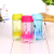 Cartoon silicone color rope with cup Sealed plastic transparent glass Can print logo
