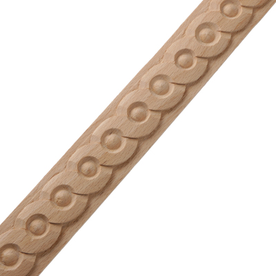 Carved Decoration Furniture Accessories Wooden Stick