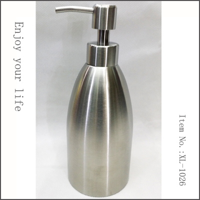 hot sale  stain stainless steel liquid soap dispenser XL-1026