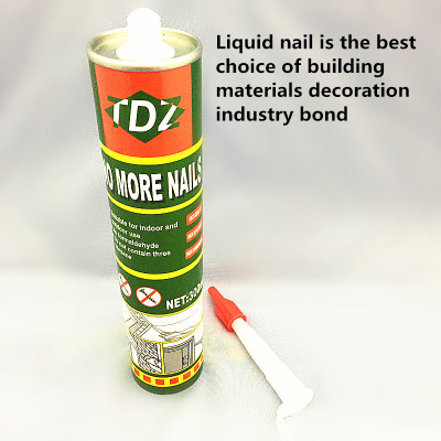 Suit for indoor and outdoor Liquid nails  no more nails