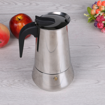 Italy Stainless steel coffee pot household Italian aroma mocha pot