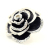 Sweet lady's oil drip flower alloy rhinestone inlaid fashion earrings women's earrings