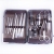 stainless steel Nail Clippers18pcs set No.388A 