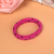 Candy color sweet hair decorations hair ring nylon dot pattern hair band