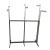 Medium six-arm rack Plating six arms clothing display rack Multi-rod for hanging clothes rack