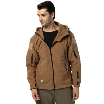 Outdoor double fleece windproof jacket
