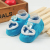 Baby's cartoon solid socks pure cotton solid socks children's shoe shape socks