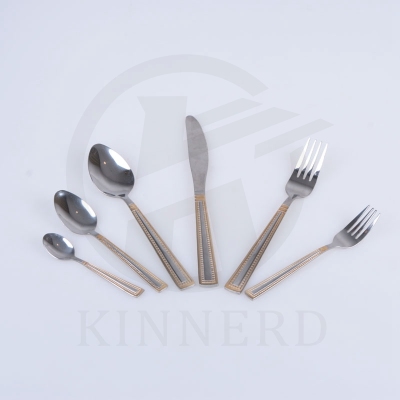 Western tableware Stainless steel knife and fork soup spoon tea spoon coffee spoon No.030