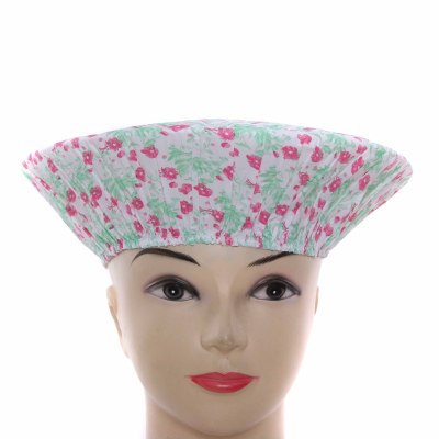Printed Korea style bath cap Lady's waterproof environmental shower cap
