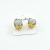 Korean style simple fashion rhinestone earrings women's fashion ear decorations