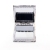 PU leather double-faced cosmetic mirror iron tower pattern foldable mirror 