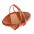 simple Willow weaving rhombus basket storage basket fruit basket