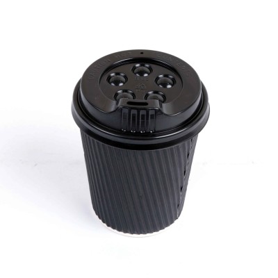 disposable cup coffee cup hot drink cup corrugated cup with cover