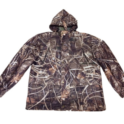 Outdoor bionic camouflage pattern jacket set camouflage coat 