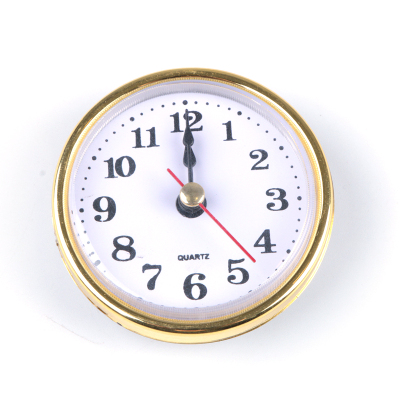 65mm round clock  artware inset clock accessories