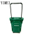 Supermarket shopping basket plastic pull rod shopping basket