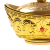 Treasure bowl decorations gold ingot shape house decorations wealth meaning shop opening top grade decorations