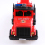 Inertia driving artificial scaling ladder fire fighting truck toy