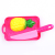 Blister card pack sectile fruits and tableware set toy children's play house toys with scales