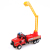 Inertia driving artificial scaling ladder fire fighting truck toy