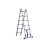 Folded Telescopic ladder Steel ladder aluminium alloy Multi-functional telescopic ladder 2.6M
