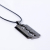 supreme men titanium blade necklace fashion trendy accessories