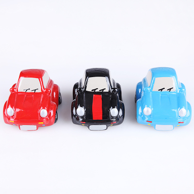 Ceramic car shape large size piggy bank saving box birthday gifts