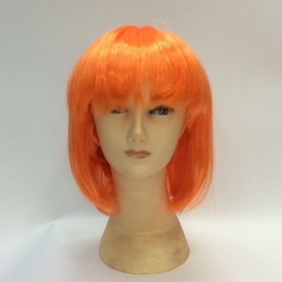 monochromatic short bob wig hair 