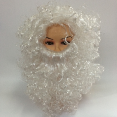 Santa Claus wig beard cosplay hair