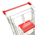 Supermarket shopping trolley