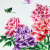 Butterfly and peony pattern silk embroidery house decorations
